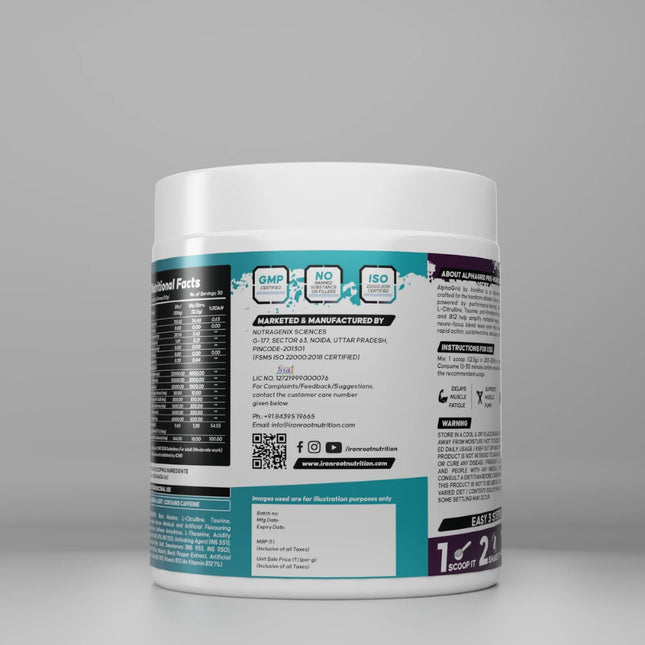 Alphagrid_Pre_Workout_30Servings_Back